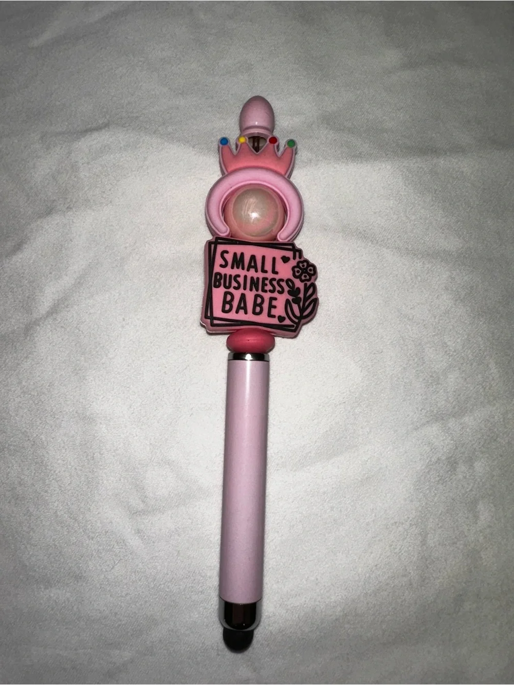 Small Business Babe Stylus Pen & Pen Bundle - Light Pink & Hot Pink